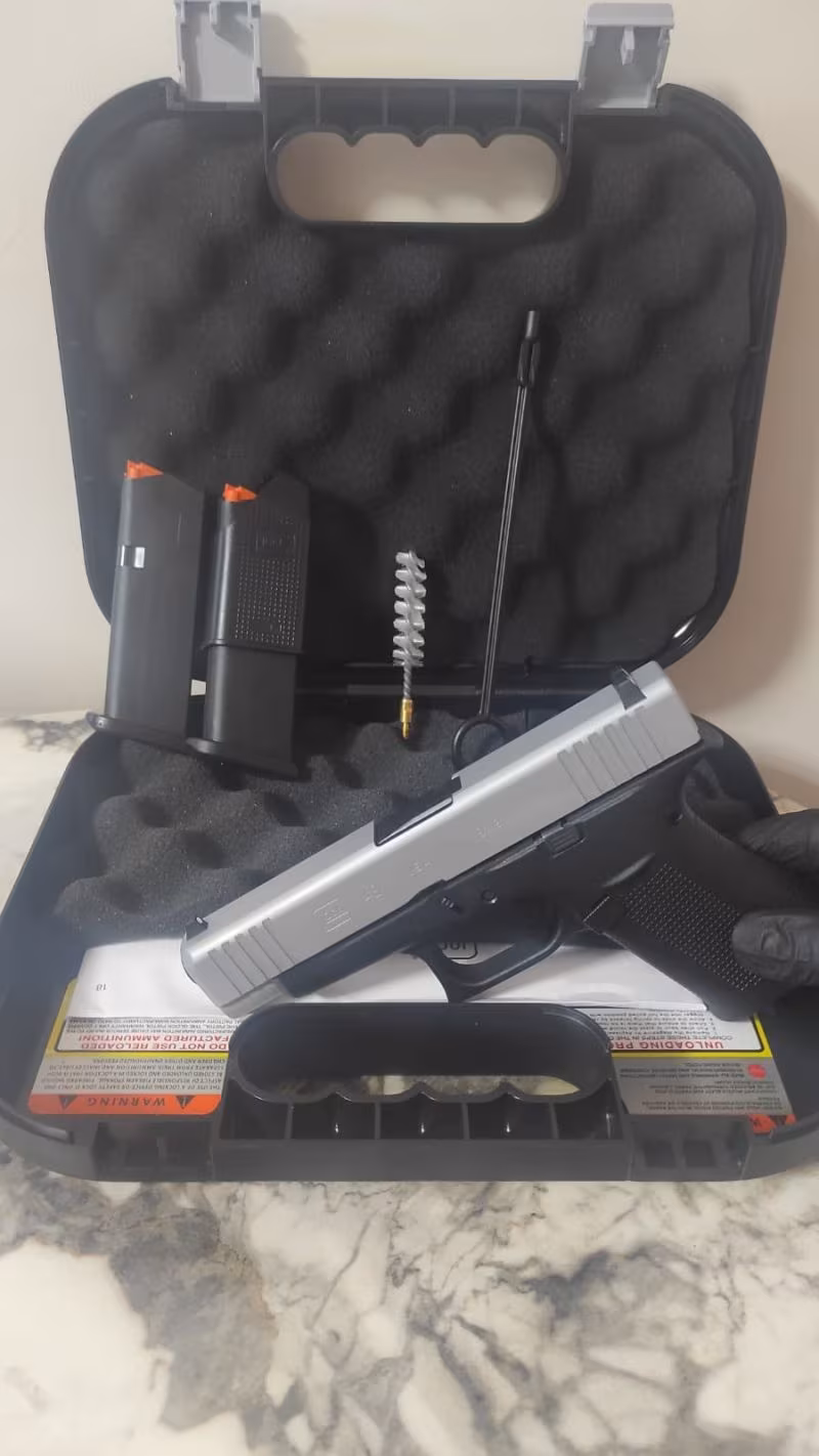 KAMU GÖREVLİSİNDE GLOCK 48X SİLVER SLİDE SON SERİ