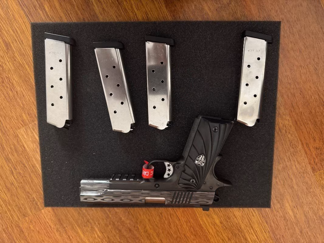 Cabot Ultimate Bedside Damascus 1911