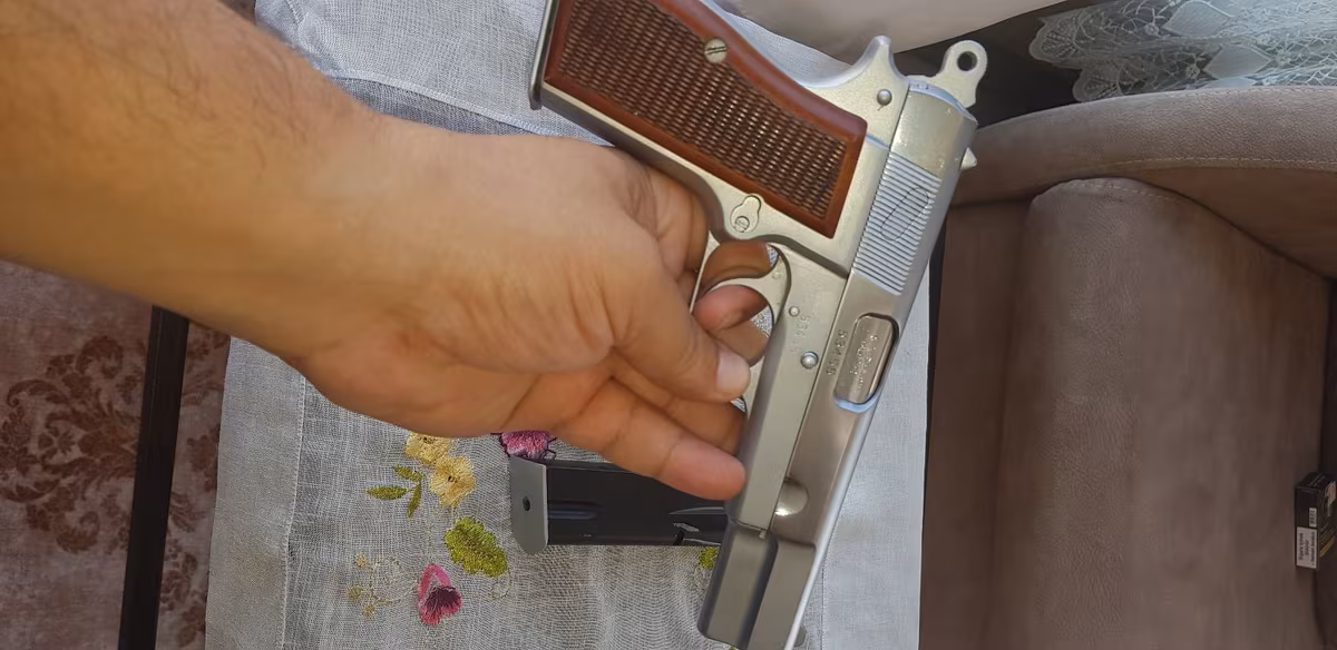 Belçika Browning Gizli Tırnak Parmak İzli Sinekli Balıklı