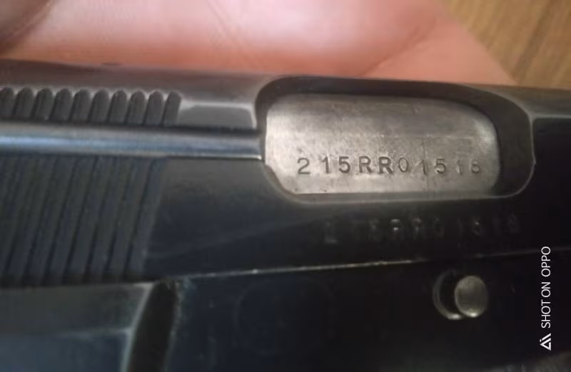 EMEKLİ EMNİYET GÖREVLİSİNDEN SIFIR AYARINDA ORJİNAL BROWNİNG 215 RR.  - 45.000 TL.