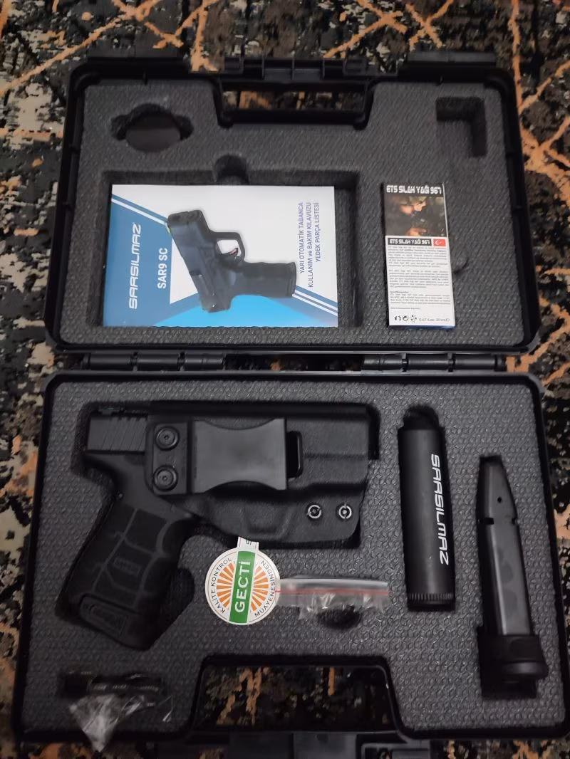 SARSILMAZ SAR9 SC MAT SİYAH