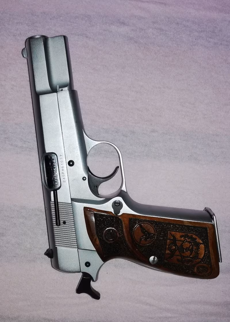 Temiz krom kapmalı browning 14 lü