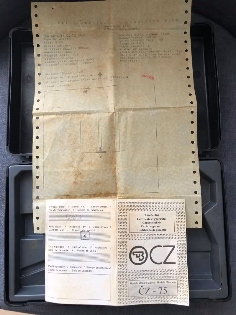 MEMURDAN KOLEKSİYONLUK CZ-75 B