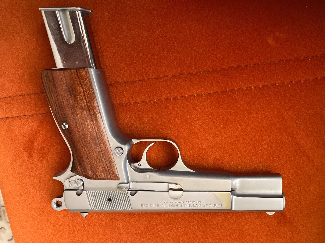 Balık figurlu Belçika browning