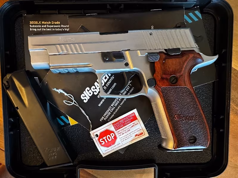 SIFIR KULLANILMAMIŞ SIG SAUER P 226