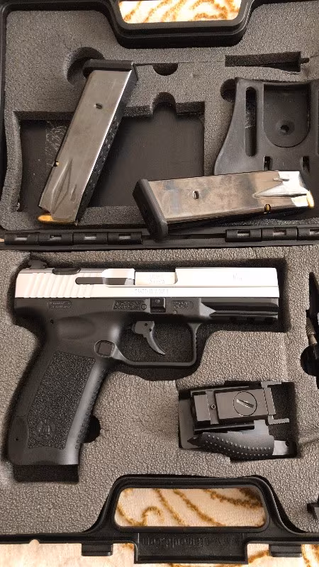 Çok temiz Canik tp9 hayalet silah da modeli