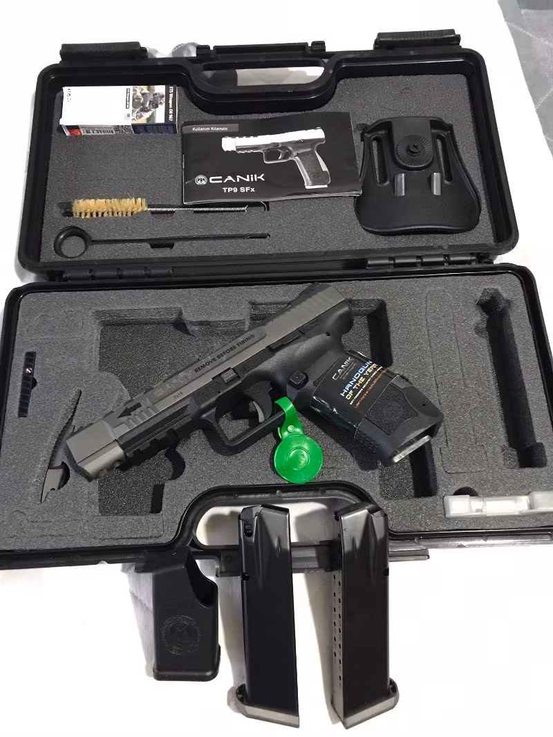 ACİL İHTİYAÇTAN CANİK TP9 SFX HİÇ KULLANILMAMIŞ SIFIR TABANCA