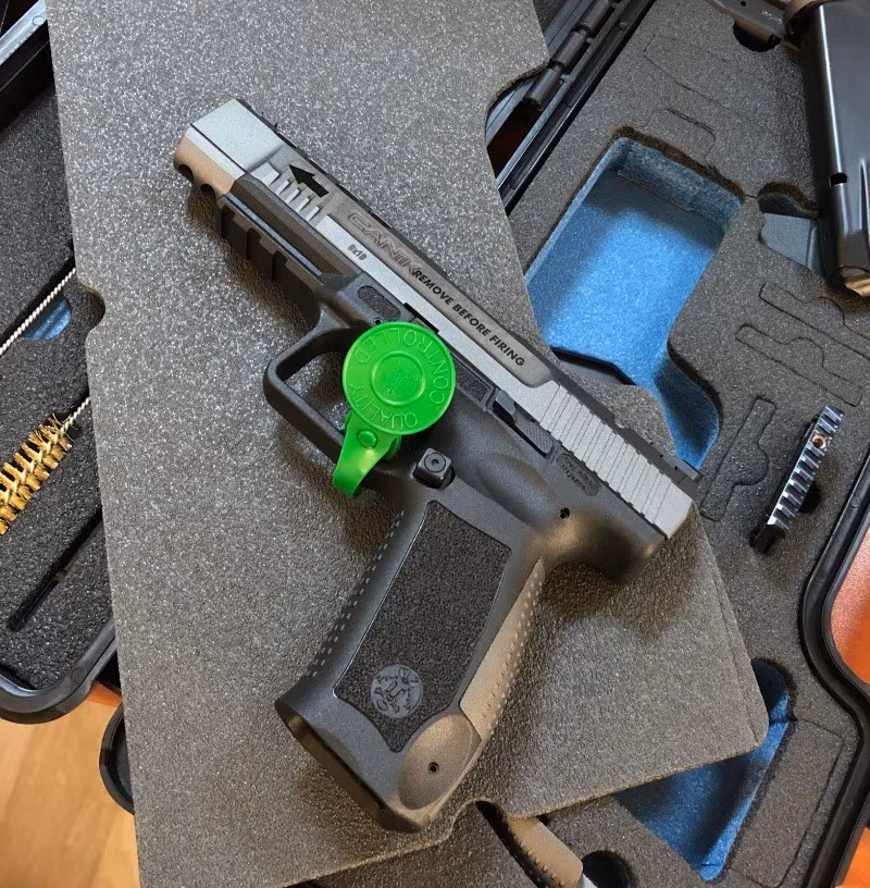 Tek bir mermi atılmamış canik sfx