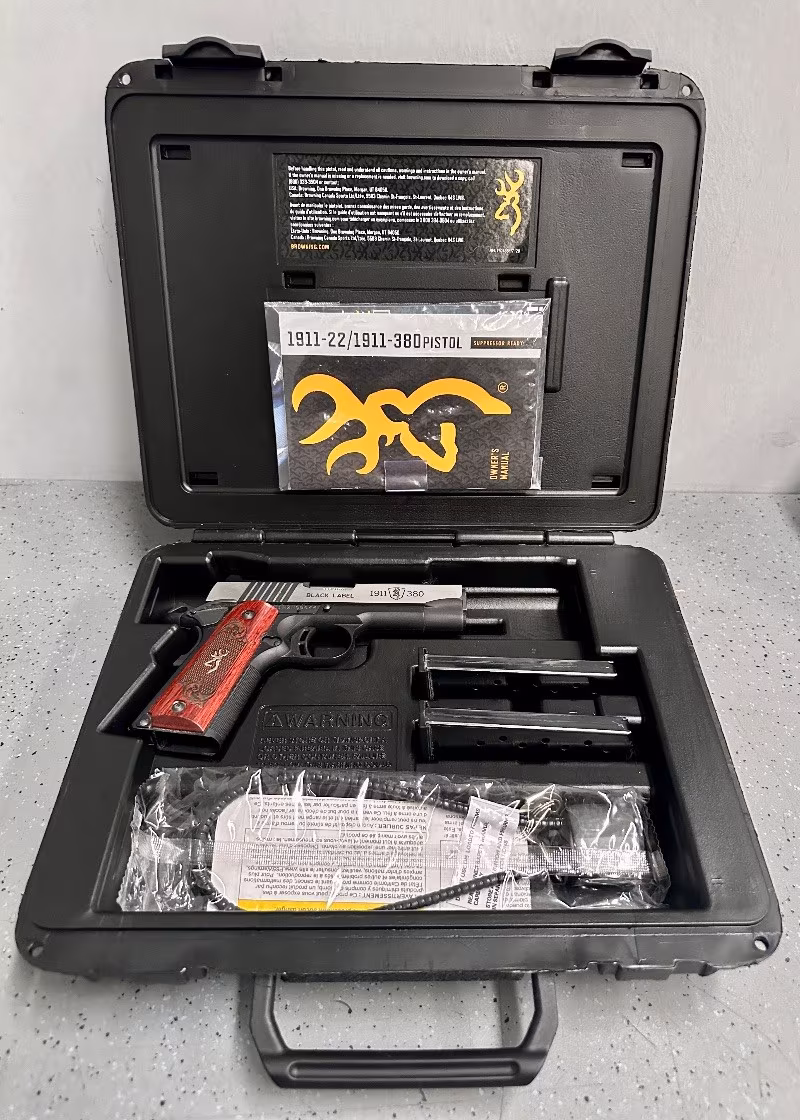 Browning 1911-380 Black Label Medallion Pro Compact