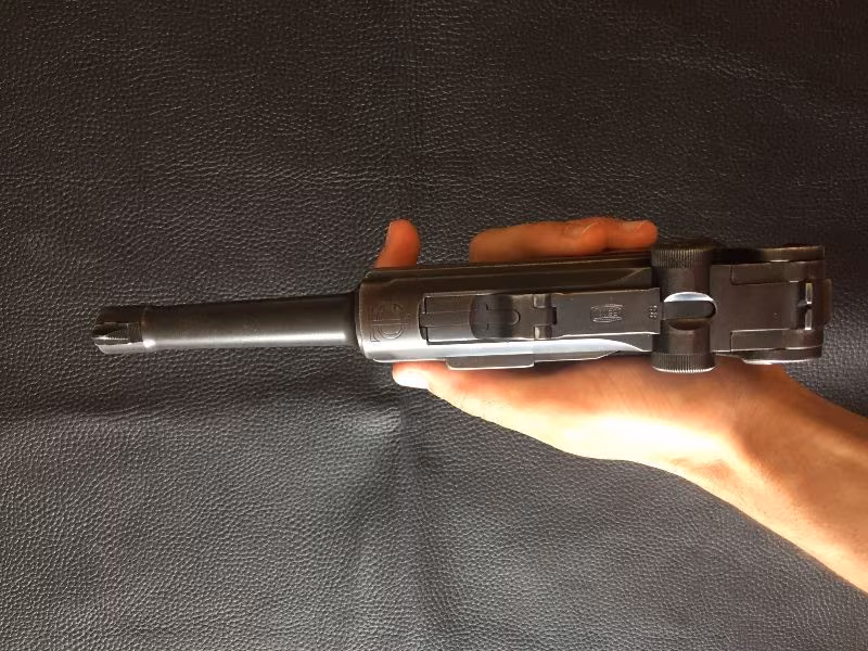 Makaralı Orta Parabellum 9mm P08 Luger Mauser