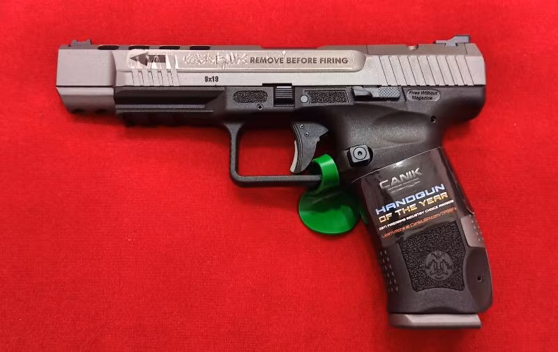 Polisten sıfır hiç kullanılmamış Canik TP 9 SFX Tungsten
