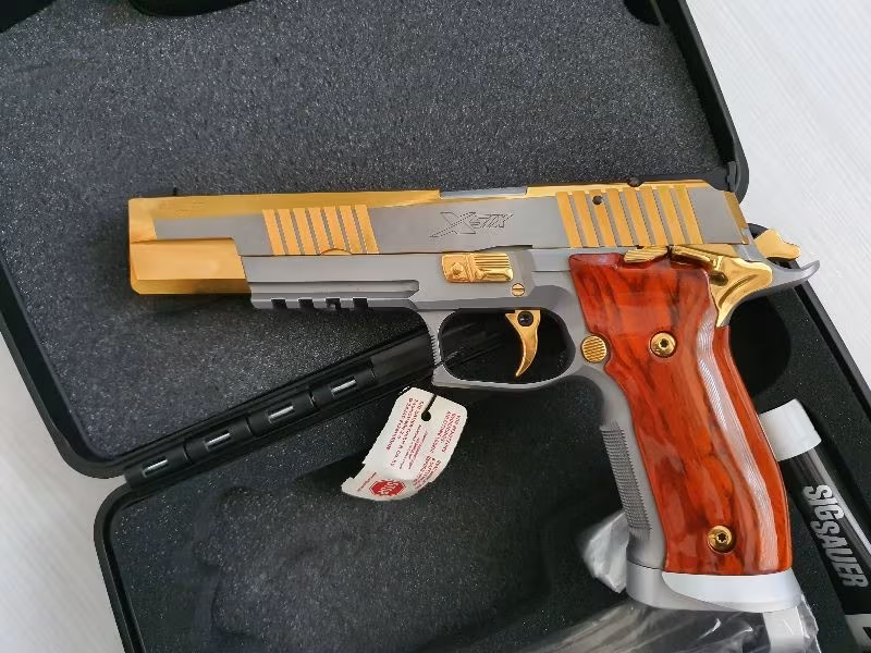 SİG SAUER X6 VİOLİN orijinal 24 ayar altın kaplama (ACİL SATILIK) Bu fiyata böylesi yok