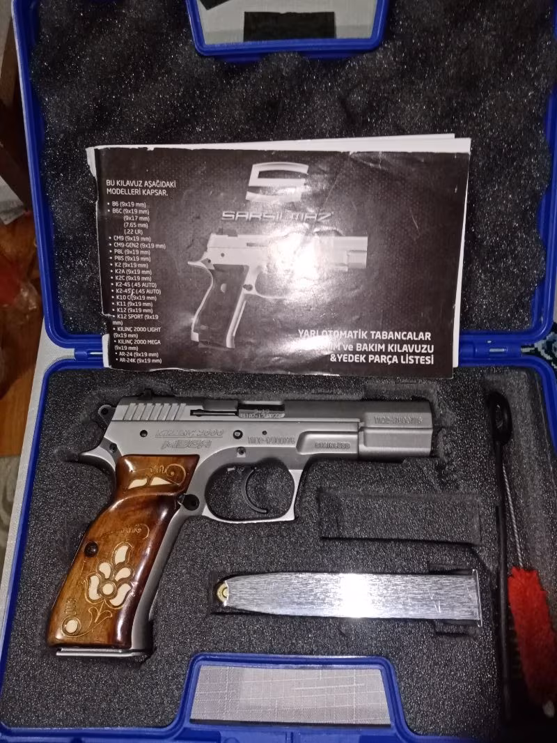 Deneme atışı 2 şarjör atılmış sıfır ayarında