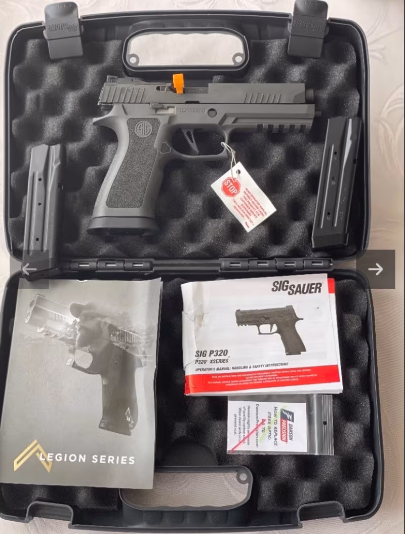 Sig sauger P320 Xfive Legion