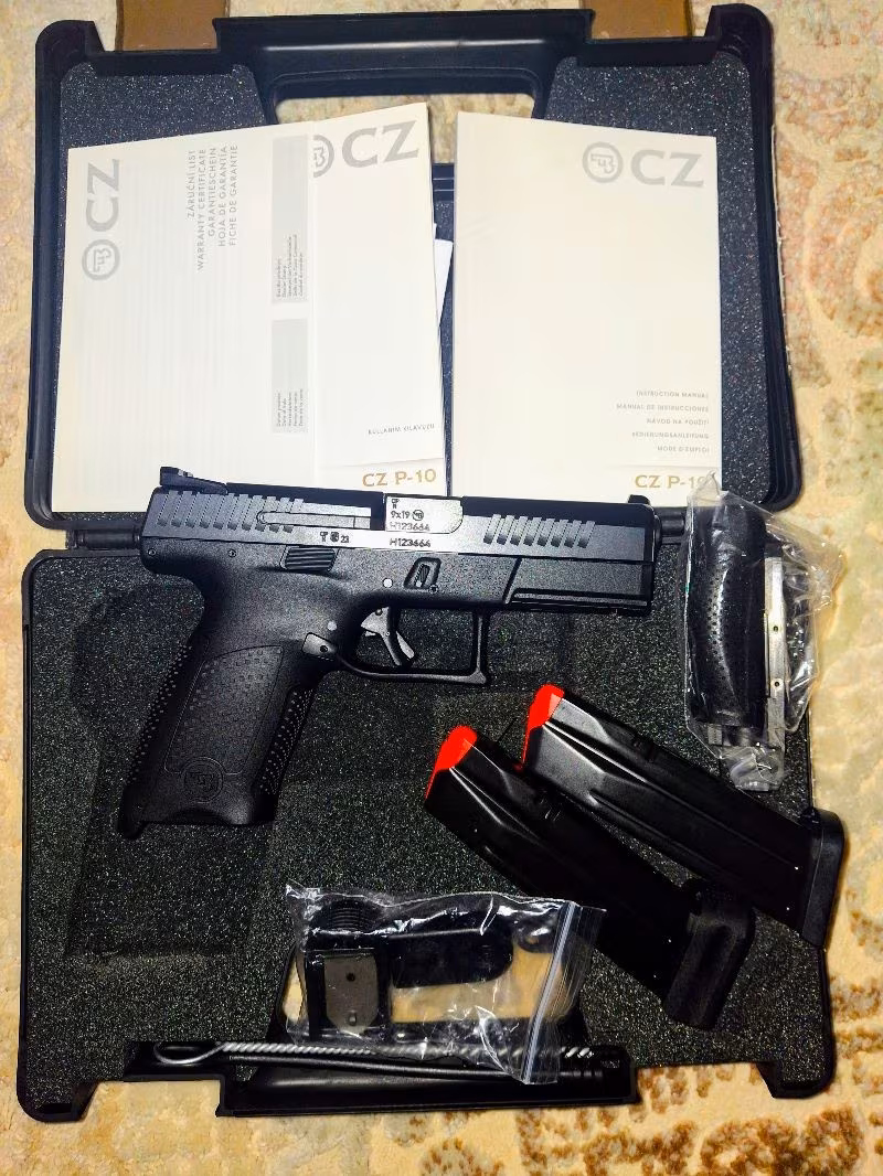 SIFIR HİÇ KULLANILMAMIŞ CZP10C RUHSATLI SİLAH