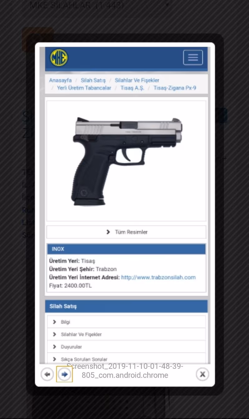 YEPYENİ ZİGANA PX 9