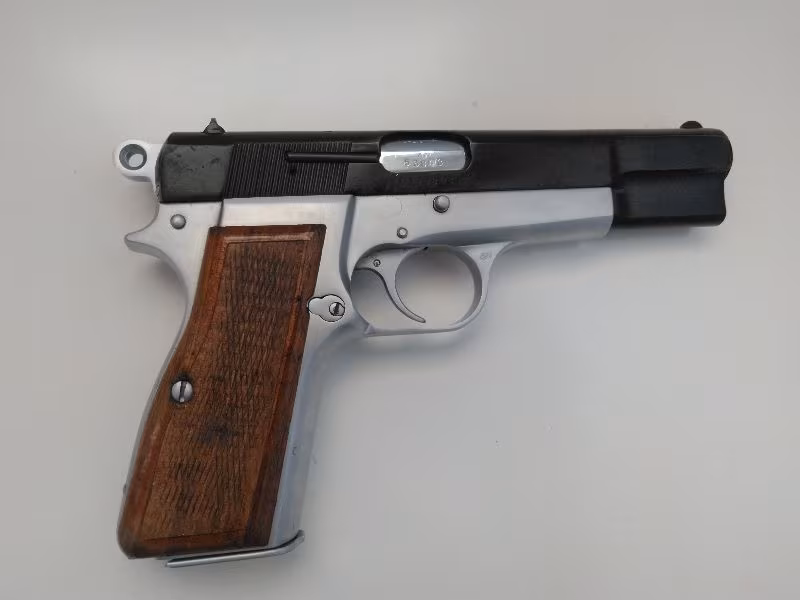 14lü Browning, çift balıklı, polis emeklisinden