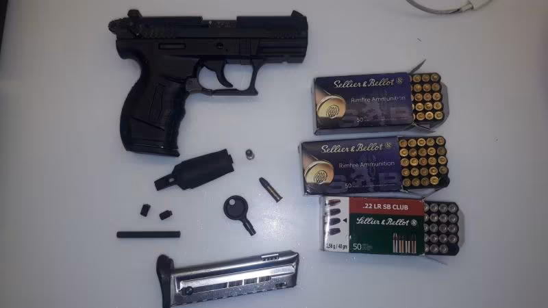 WALTHER P 22 LR BULUNDURMA RUHSATLI