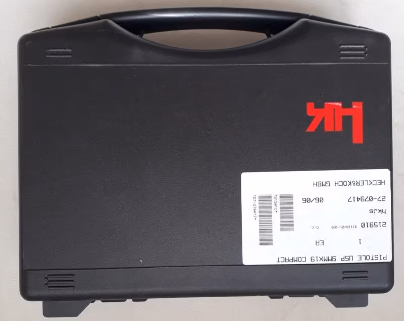 EMEKLİ EMNİYET GÖREVLİSİNDEN KUTUSUNDA RUHSATLI SIFIR AYARINDA İLK ELDEN ÇOK AZ KULLANILAN HECKLER KOCH KOMPAK - 120.000 TL.