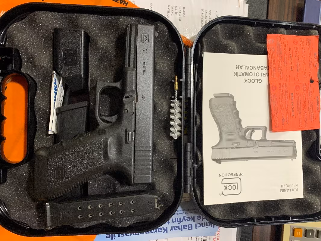 İLK SAHİBİNDEN EMSALSİZ BİR SİLAH GLOCK 31