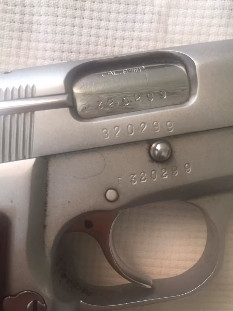 Emekli polisten Belçika Borwning 14'lü temiz bakılmış silah