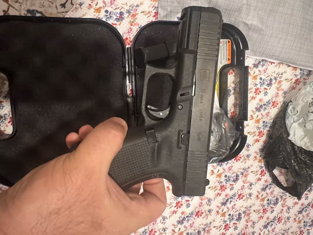 Glock 19 gen5 sıfır hiç atış yapılmadı