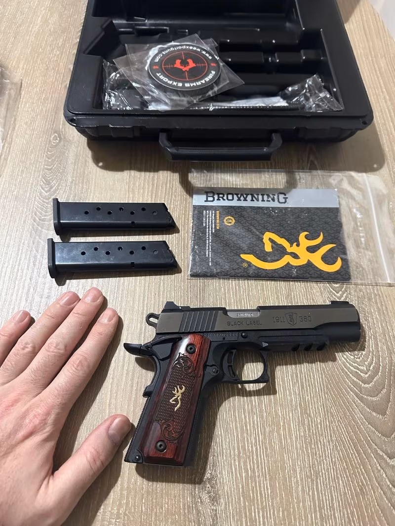 BROWNİNG 1911-380 BLACK LABEL MEDALLİON PRO