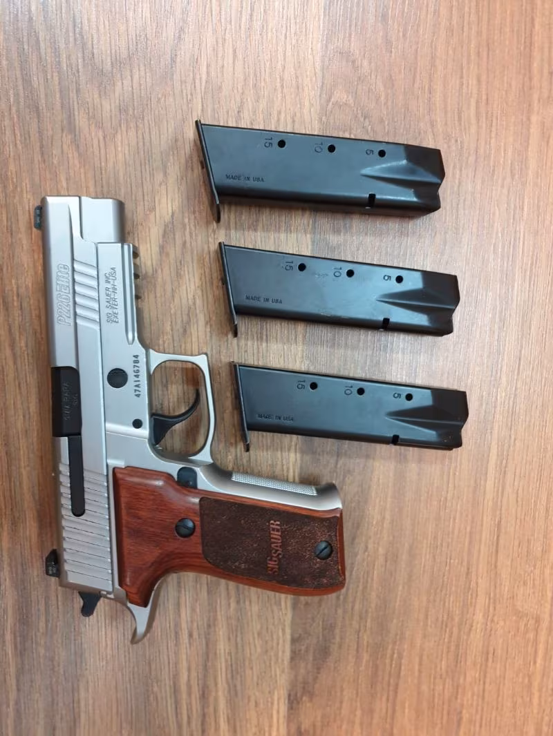 Sıfır atış yapılmamış Sig Sauer markasının en değerli ve orjinal serisidir