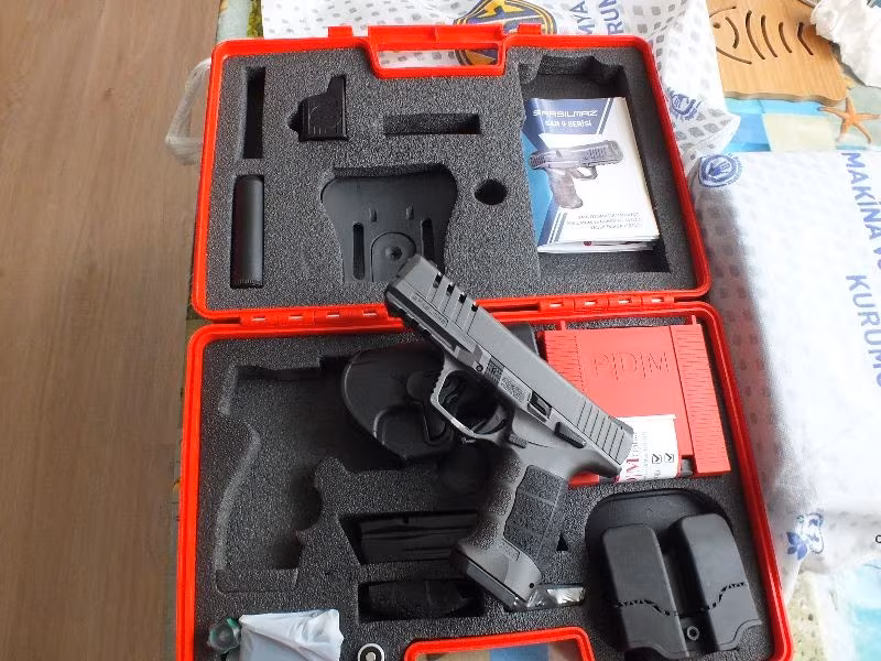 SARSILMAZ SAR 9X METE PLATİNİUM SIFIR KUTUSUNDA SİLAH