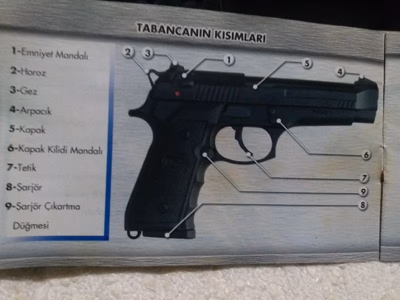 Girsan Yavuz 16 Tuğra siyah renk