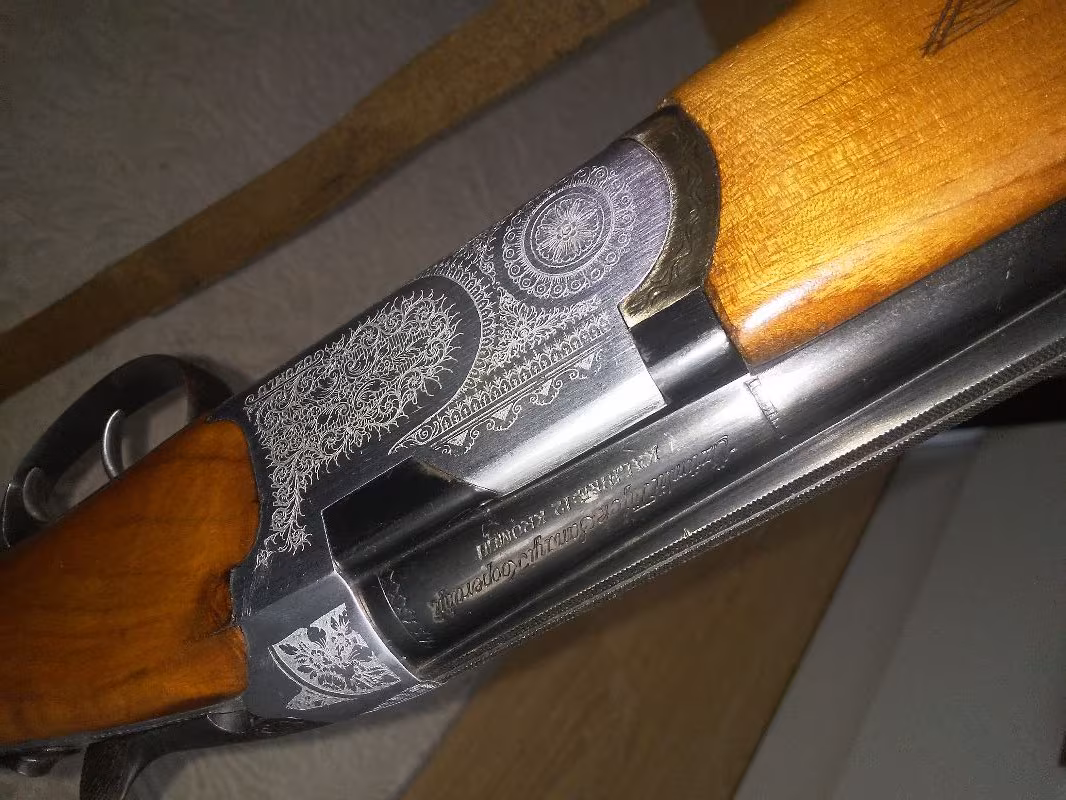 Süperpoze üzümlü kooperatif av tüfeği