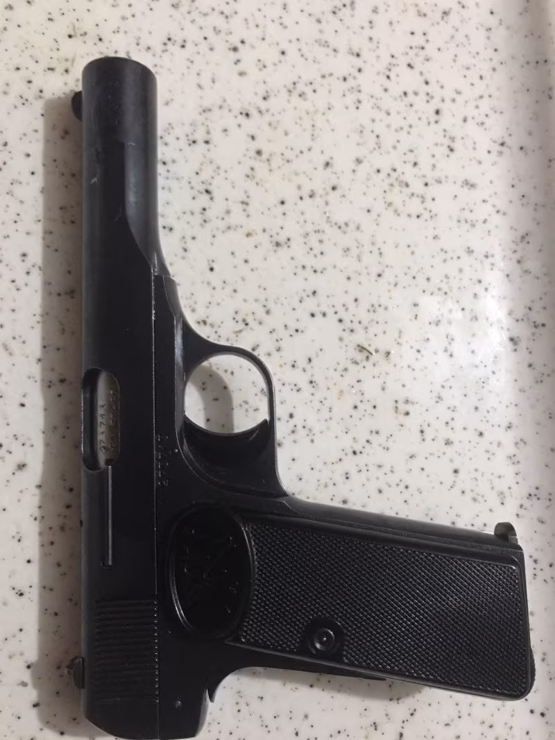 7.65 Belçika Browning, uzun namlulu