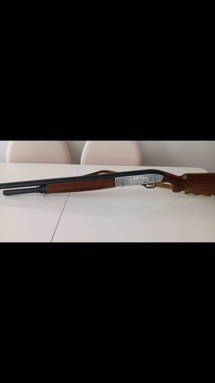 Sahibinden orjinal HUĞ-SAN HUĞLU  8+1 YARI otomatik av tüfeği