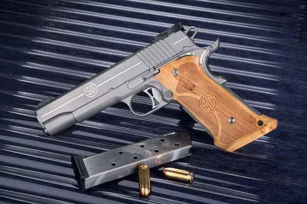 SIG 1911 Stainless Super Target Limitli