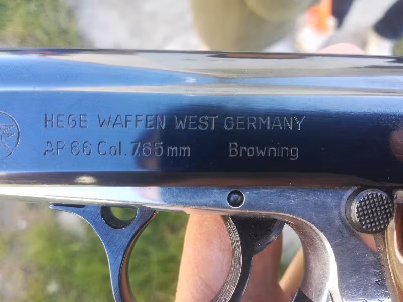Batı Almanya yapımı 7.65 Browning