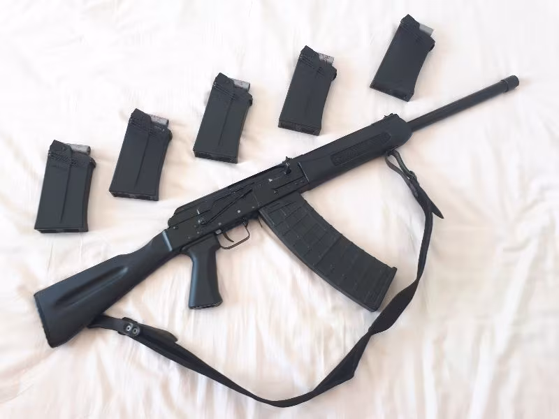 Ruhsatlı, Orjinal Rus, Kalashnikov, Сайга12, 12 kalibre şarjörlü av tüfeği