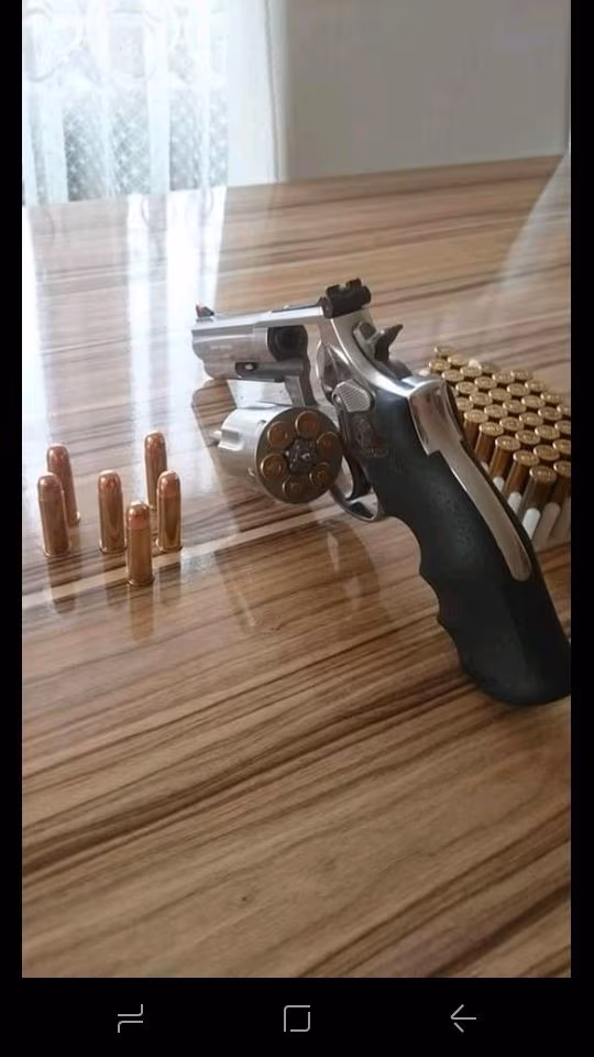 686.5 seri, 4 inçh, paslanmaz çelik, 357 magnum.
