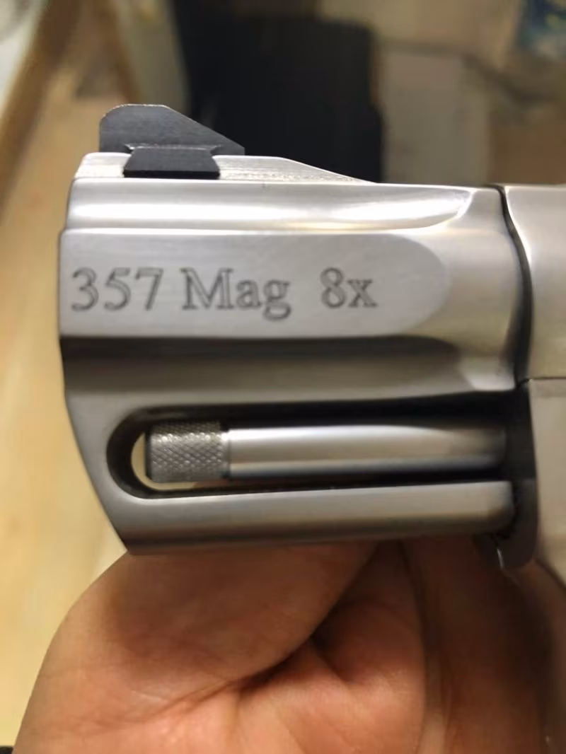 magnum 357 8x smith wesson toplu 8 li