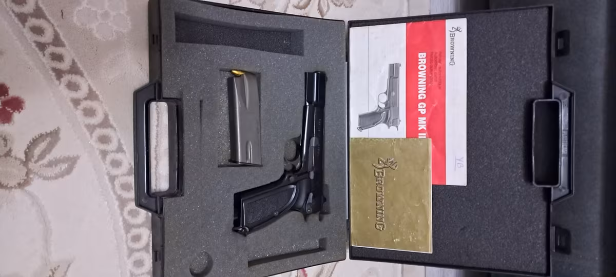 SIFIR AYARINDA BROWNING GP MK ÇİFT ŞARJÖR