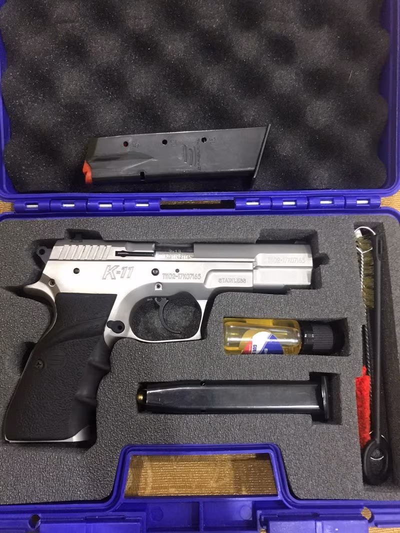 sarsilmaz k11 mat gri elli tane mermi atilmis