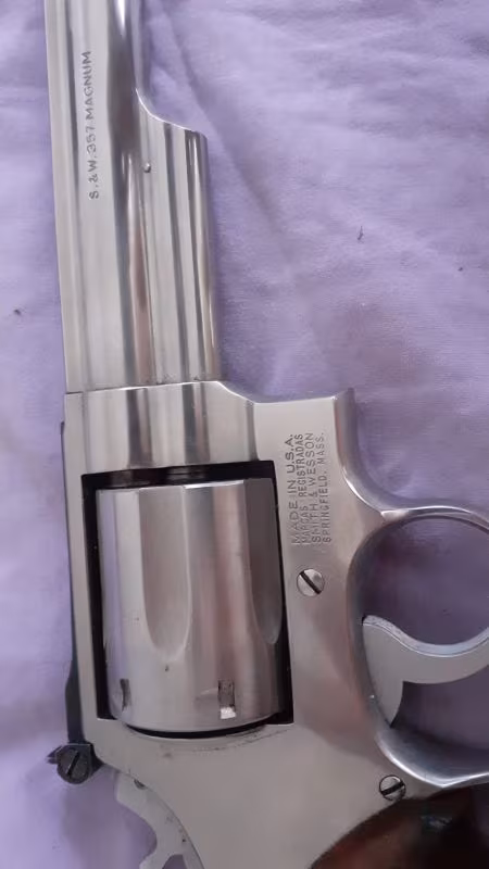 SMİTH WESSON 357 MAGNUM 6 İNÇ NAMLU .MODEL 66-3