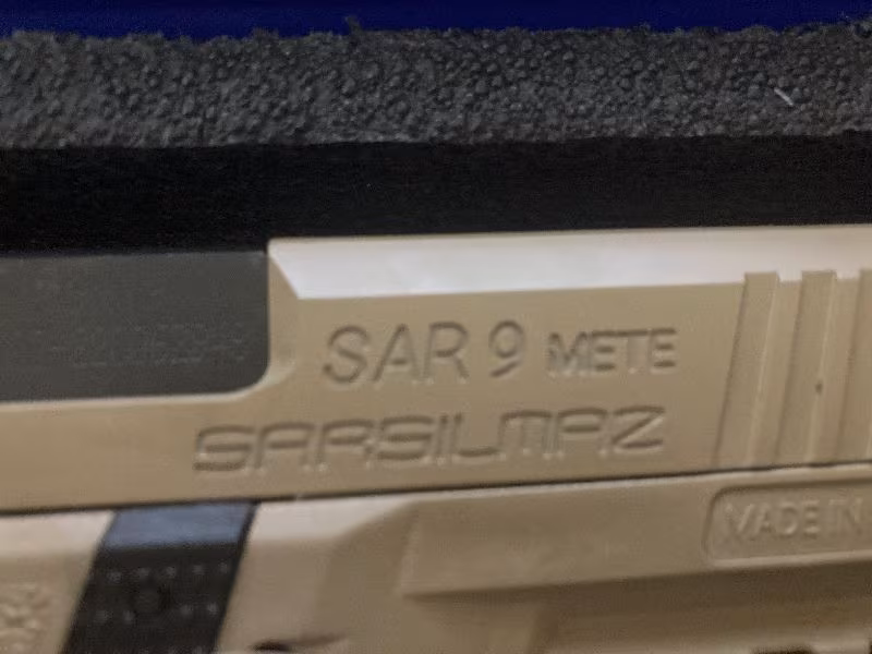 Sarsılmaz Sar 9 Mete