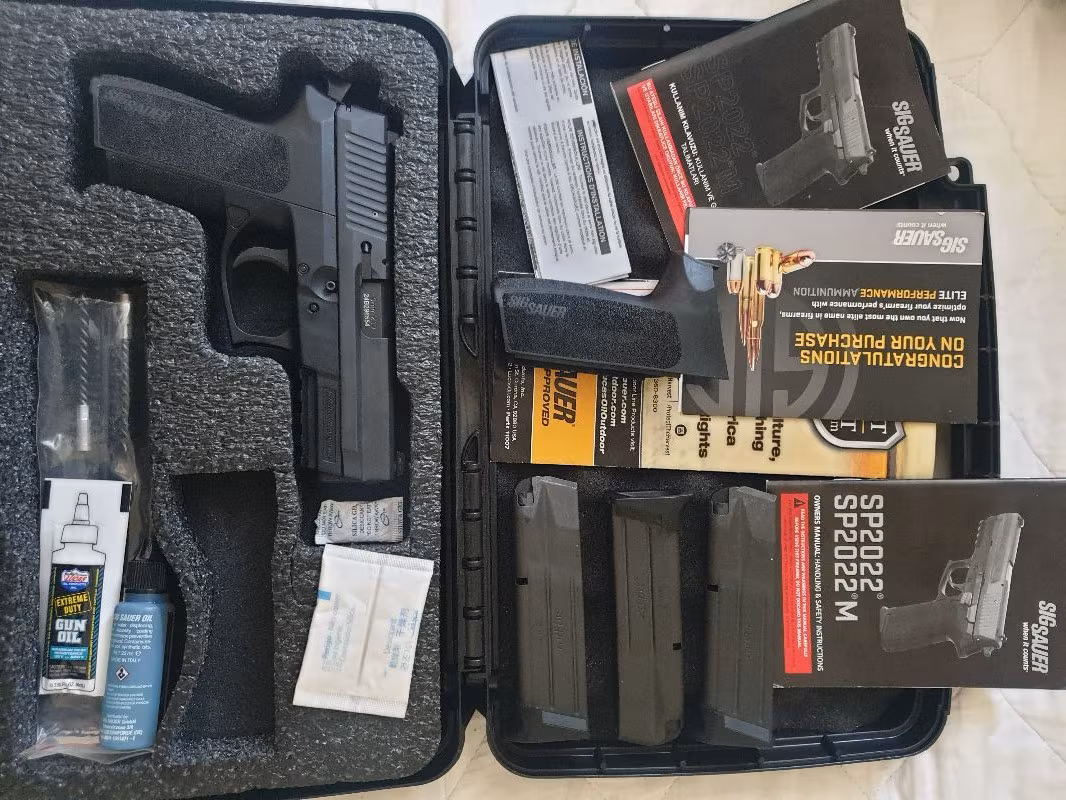 Kamu emeklisinden özel ithal sıfır Sig Sauer