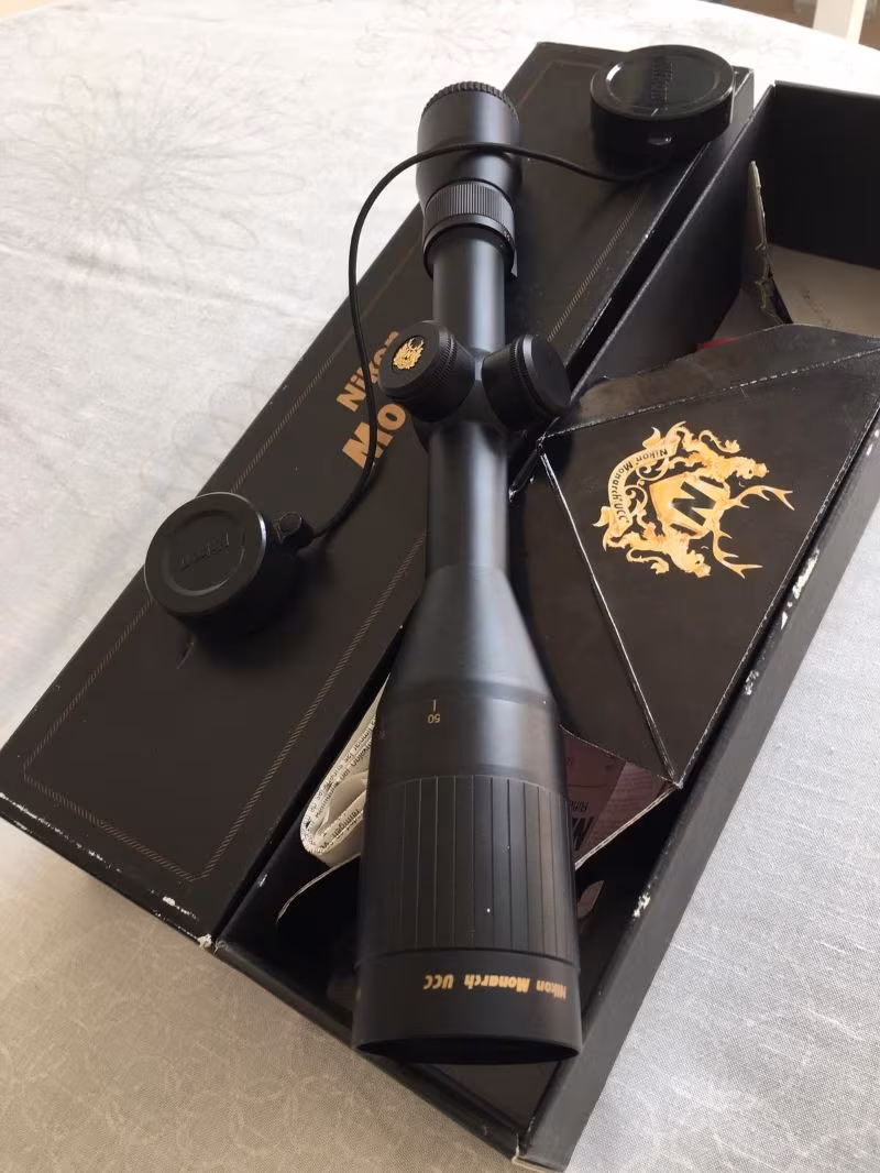 NİKON MONARCH YİVLİ TÜFEK DÜRBÜNÜ 5.5-16.5 X44  MESAFE AYARLI  ORJİNAL JAPAN