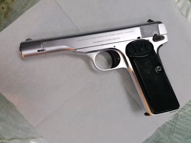 Belçika Browning 7.65 Uzun Namlulu Yüksüklü Ruhsatlı