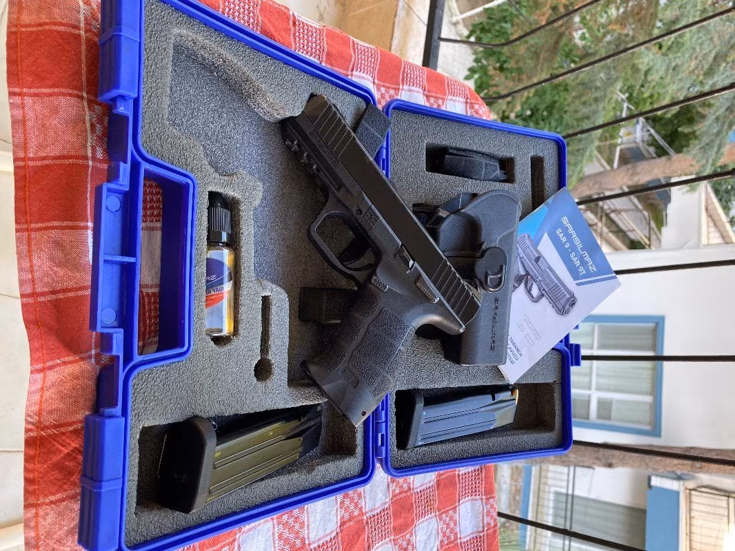 Sarsılmaz sar9 (Jandarma personelinden)