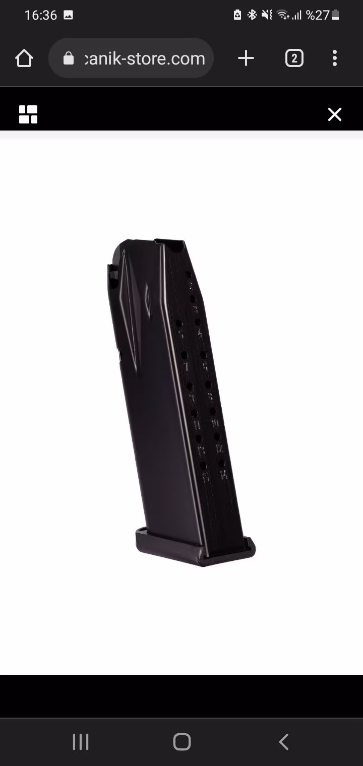 Canik TP 9 Elite serisi orjinal şarjör