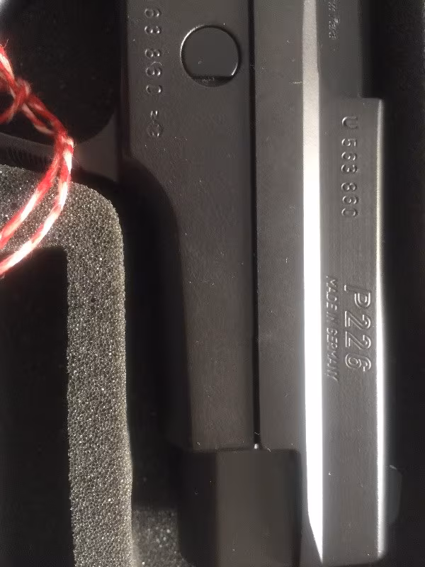 Memurdan sıfır sigsauer p226