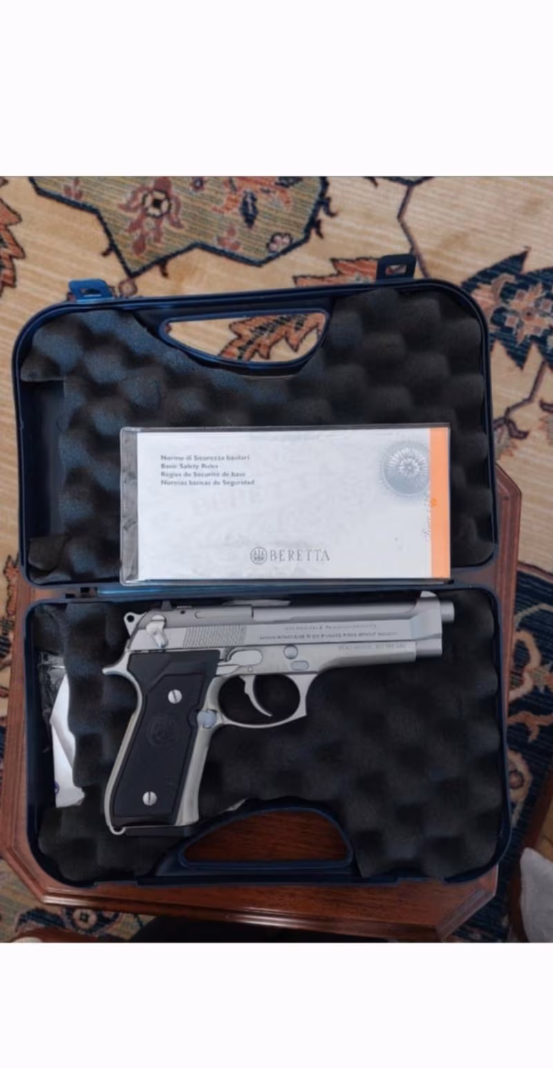 Orjinal Beretta Mod 92Fs İnox  STAINLESS