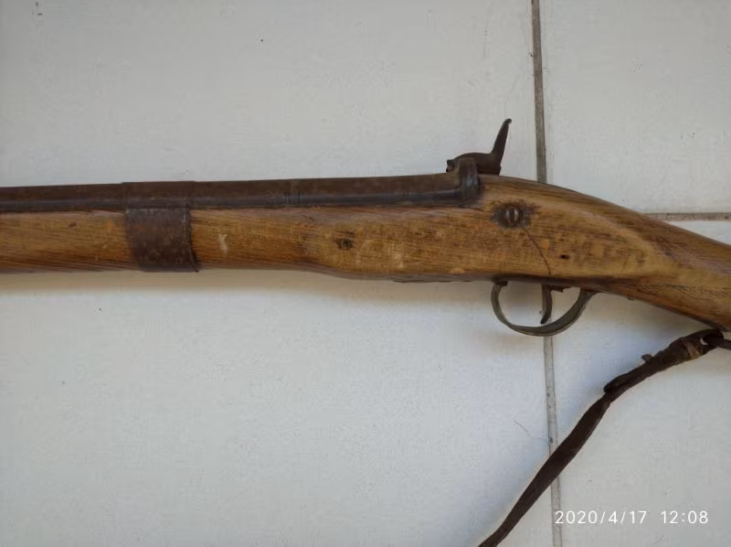 ANTİKA DOLMA TEK HOROZ TÜFEK